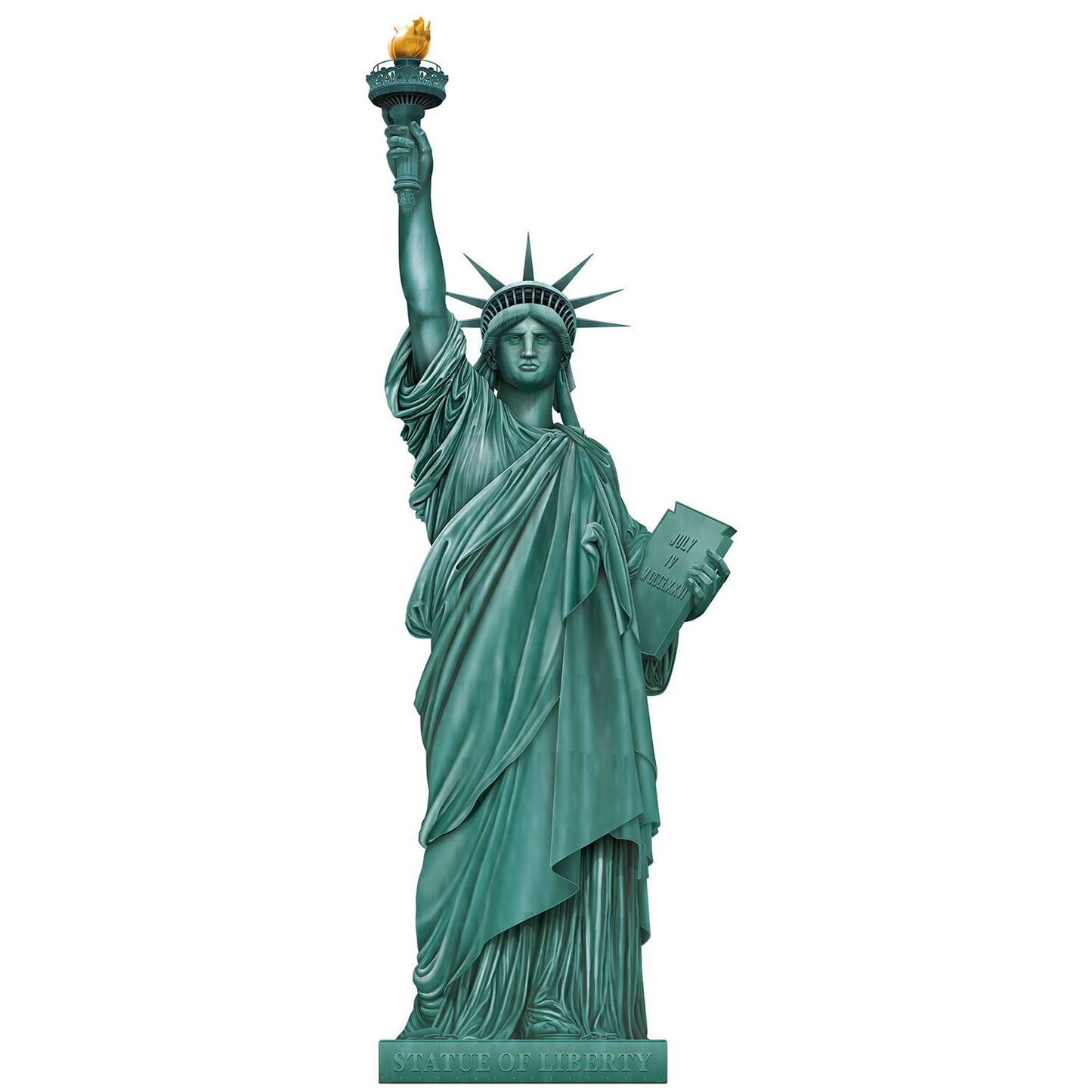 Beistle Jointed Statue Of Liberty - New York City | Party Supply | Decoration