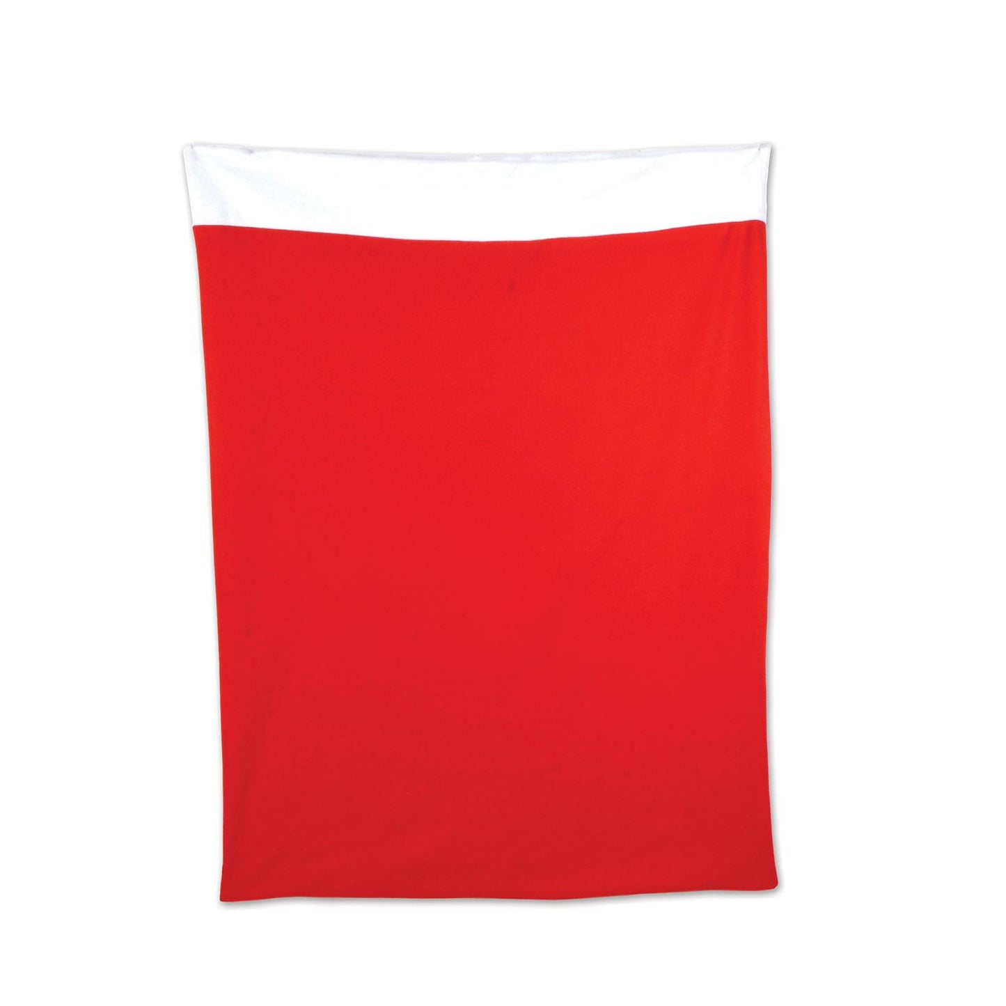 Beistle Plush Santa Gift Sack - Christmas/Winter | Party Supply | Decoration