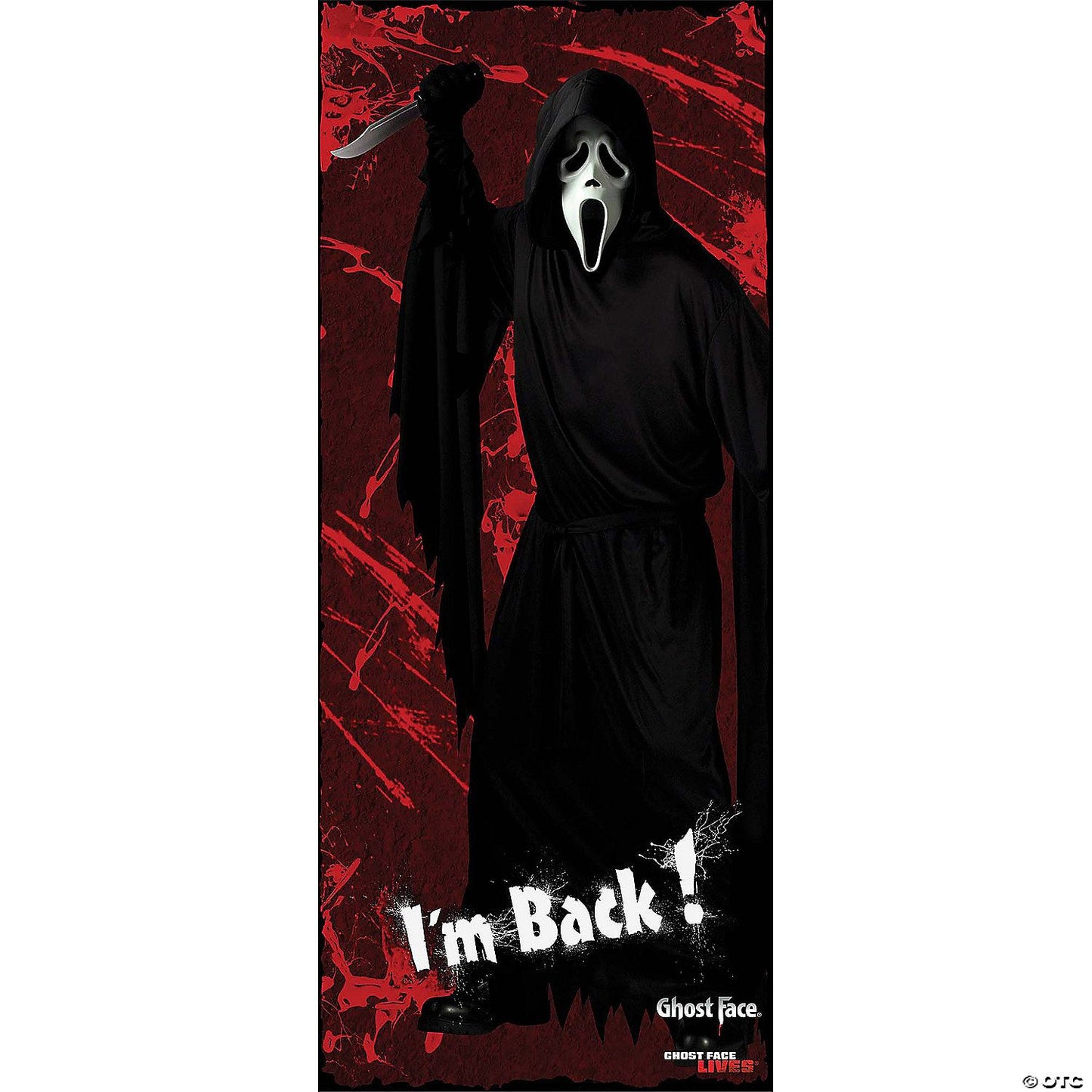 Ghost Face Door Cover | Halloween Decoration