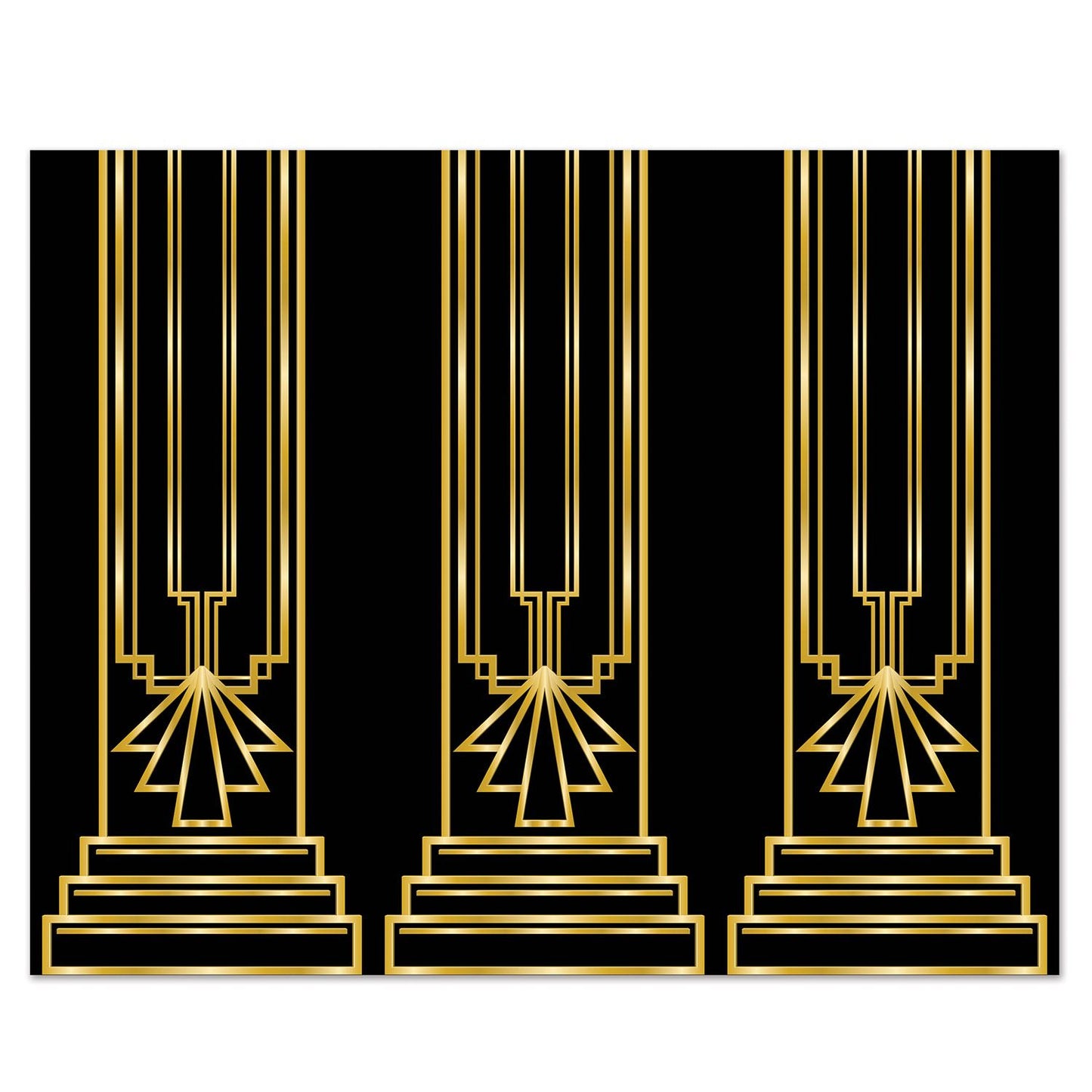 Beistle Great 20's Backdrop | Party Supply | Decoration