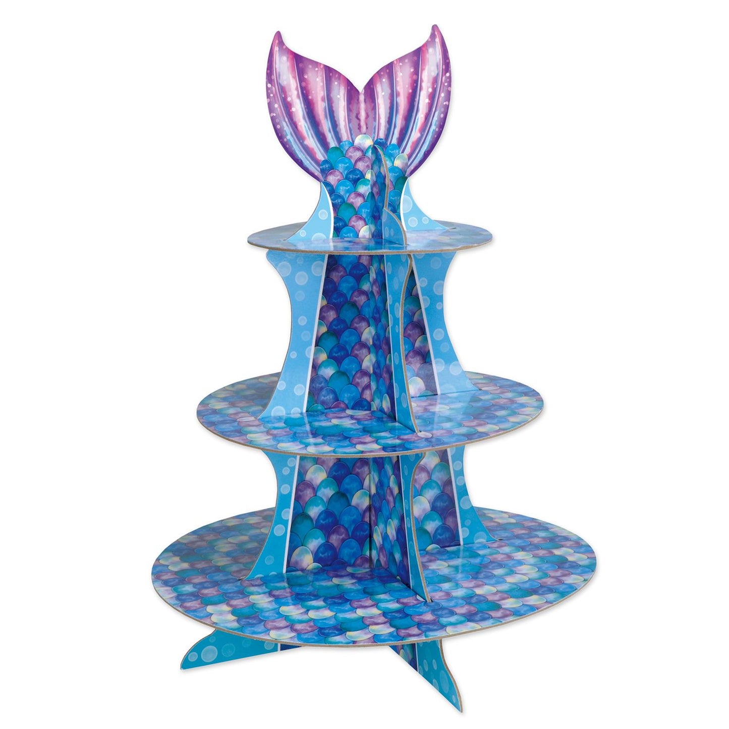 Beistle Mermaid Cupcake Stand | Party Supply | Decoration