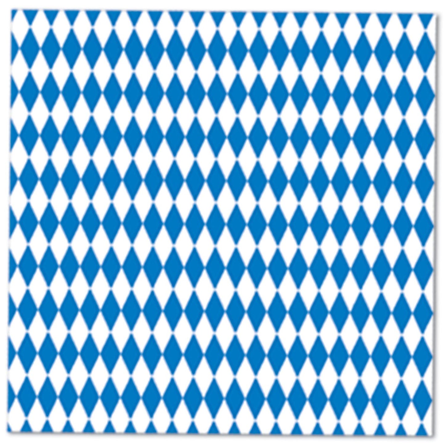Beistle Blue and White Oktoberfest Lunch Napkins | Party Supply | Decoration
