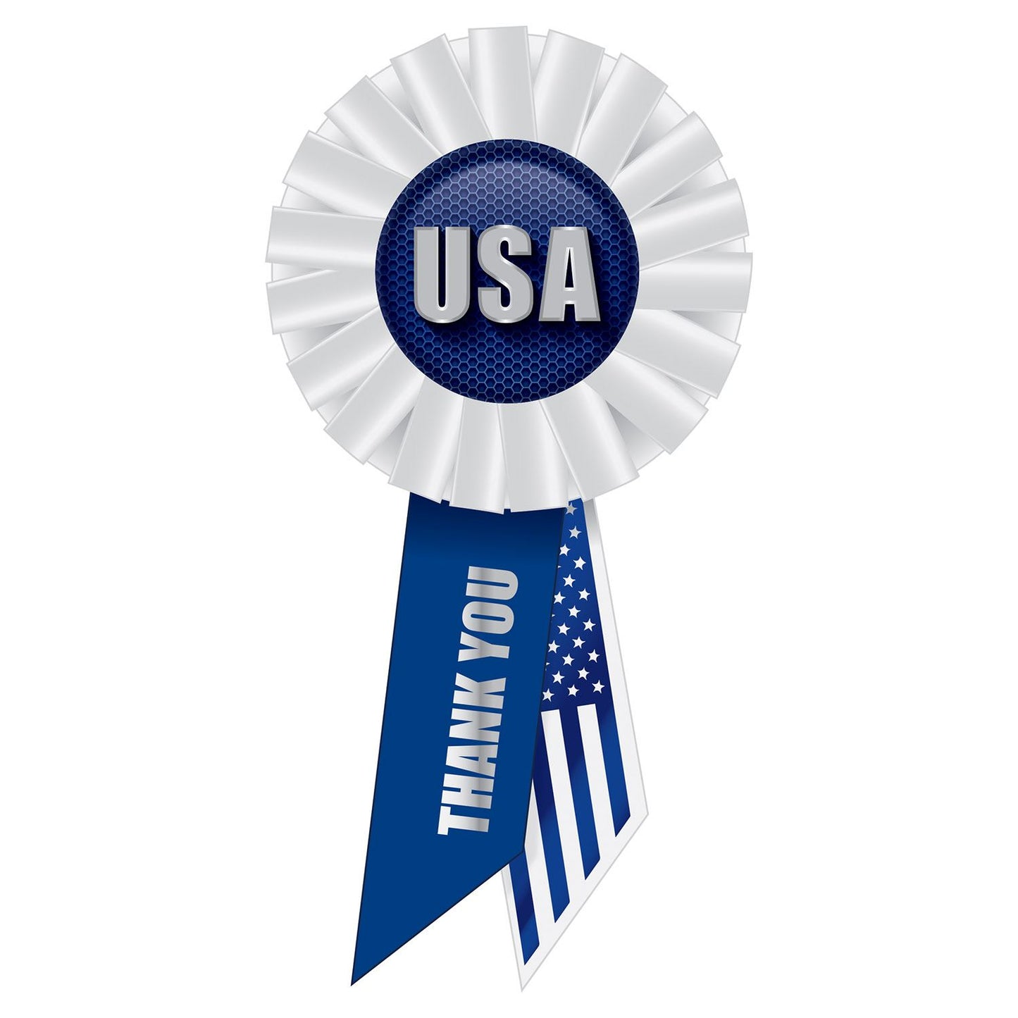 Beistle USA Rosette - Patriotic | Party Supply | Decoration