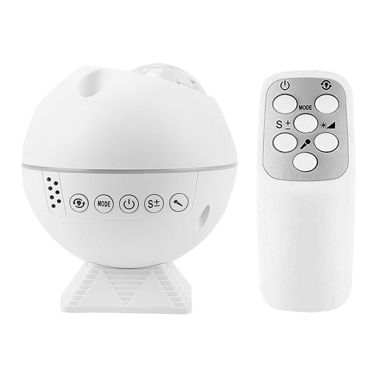 LED Star Projector Night Light Moon Nebula Cloud Lamp 360°Rotating Star Light