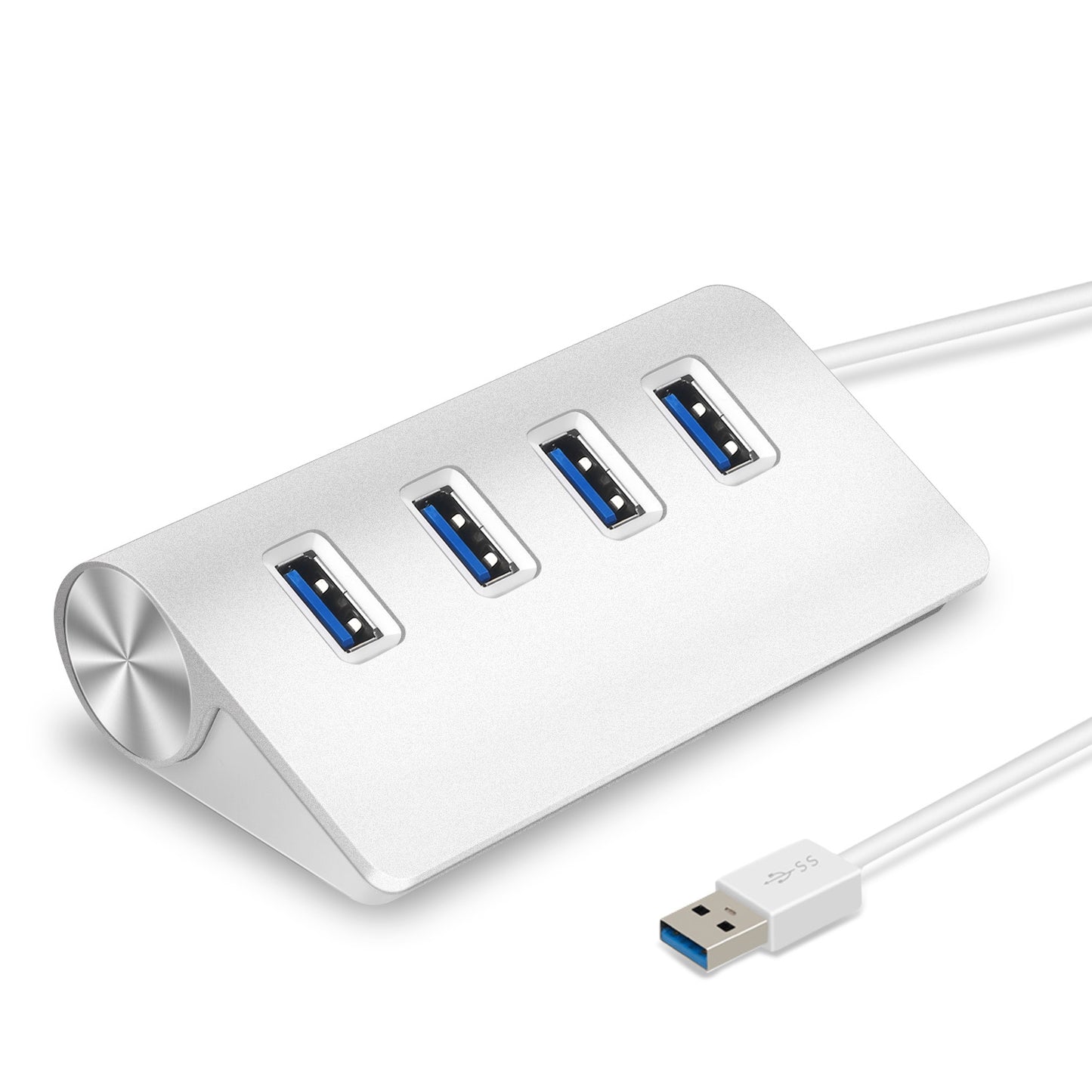 4 Ports USB3.0 Hub 5Gbps USB3.0 Aluminum Expansion Hub Splitter File Video Date