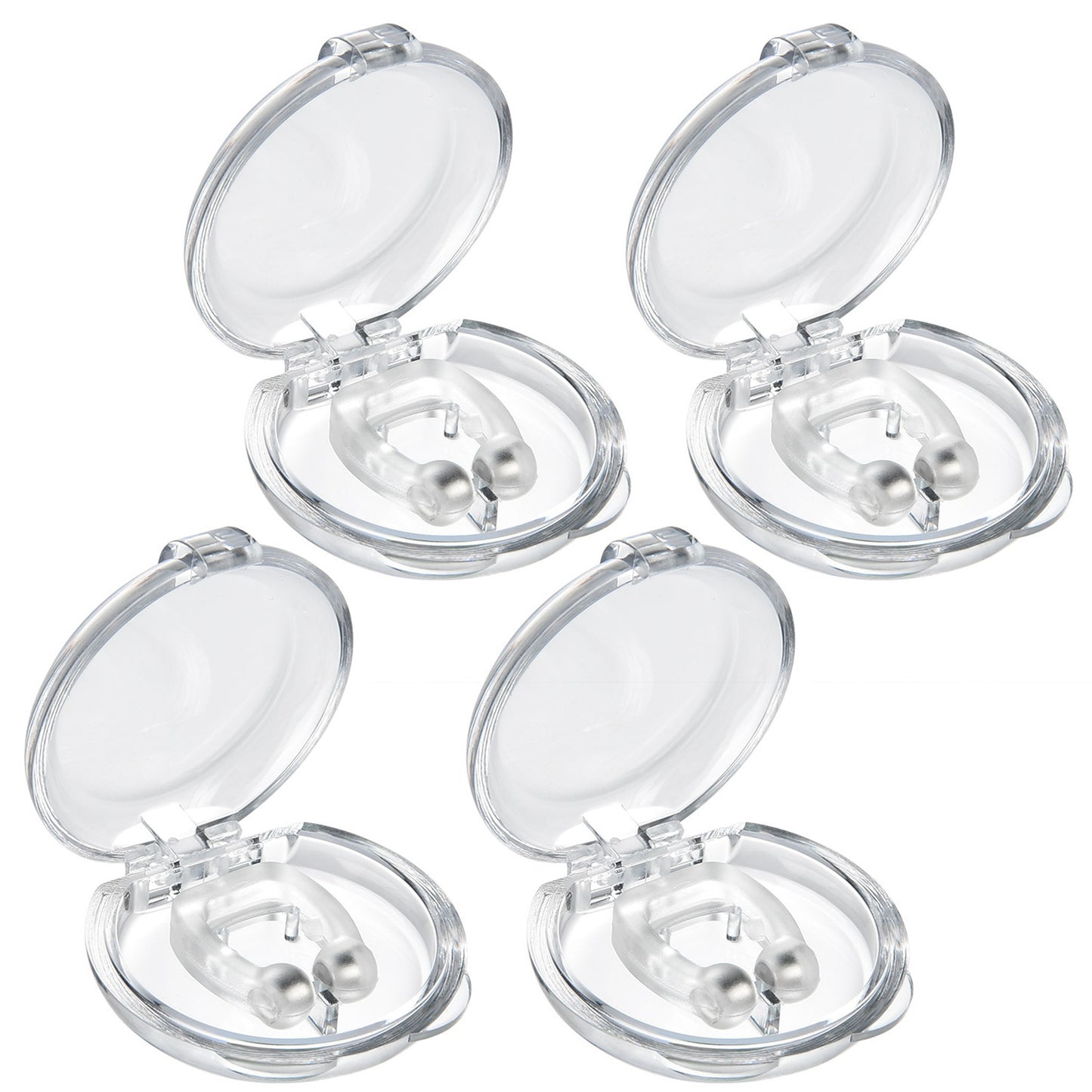 4Pcs Magnetic Nose Clip Anti Snoring Device Sleeping Aid Comfortable and