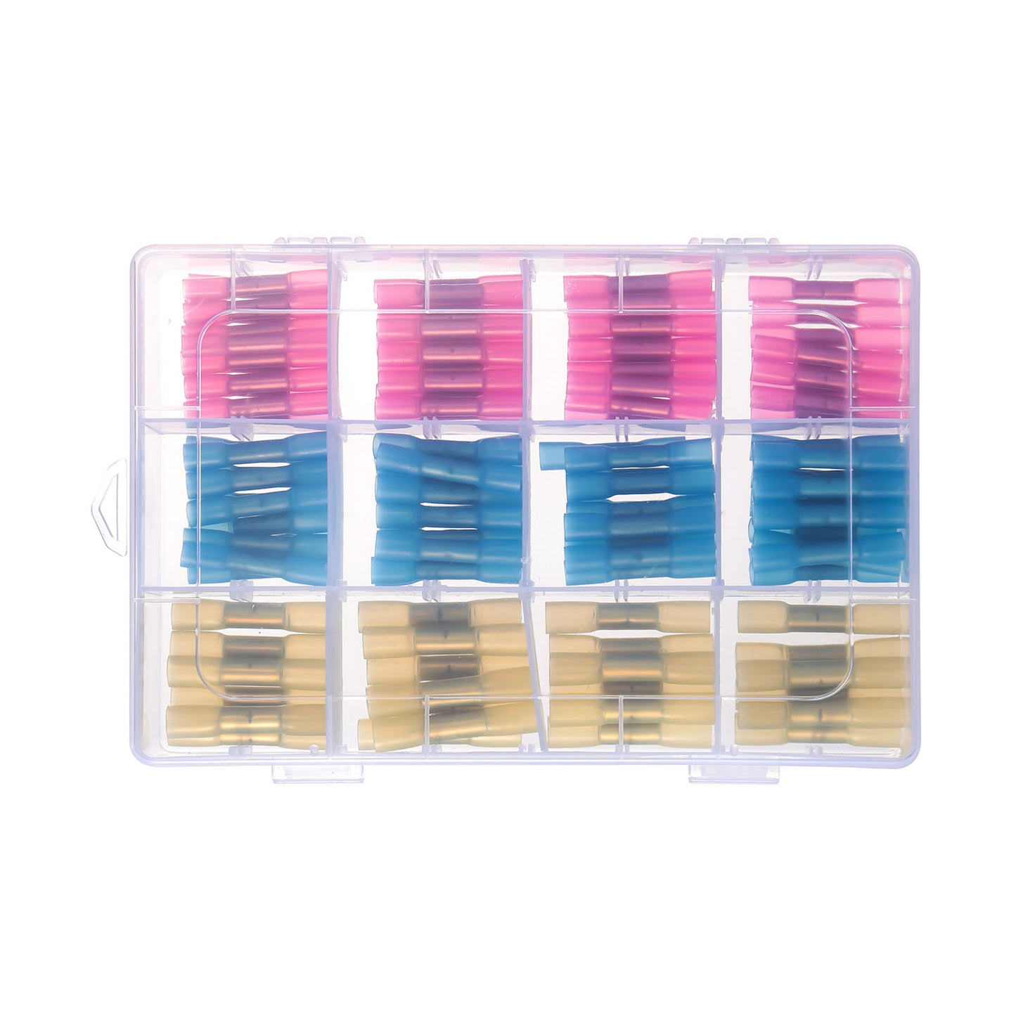 125Pcs Heat Shrink Butt Connector Solder Seal Wire Connector Electrical