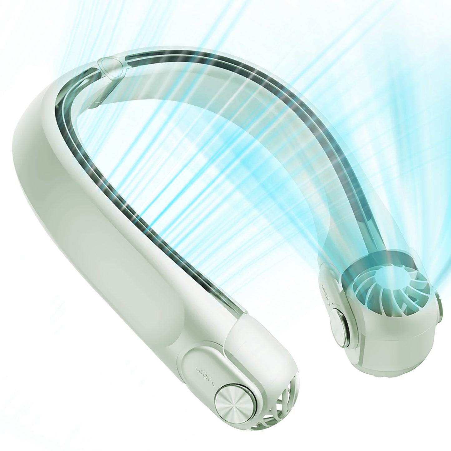 Portable Neck Hanging Fan Hands-free Cooling Personal Fan with 3 Speeds 360ºAir