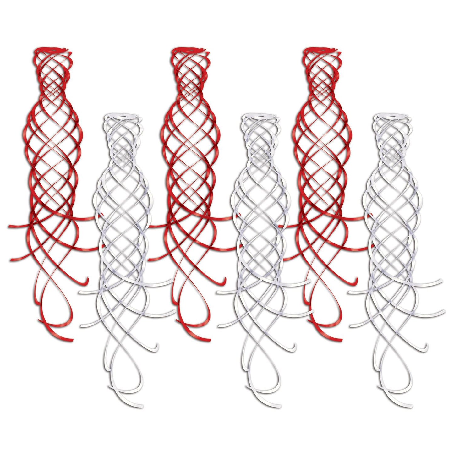 Beistle Shimmering Whirls - Valentines | Party Supply | Decoration