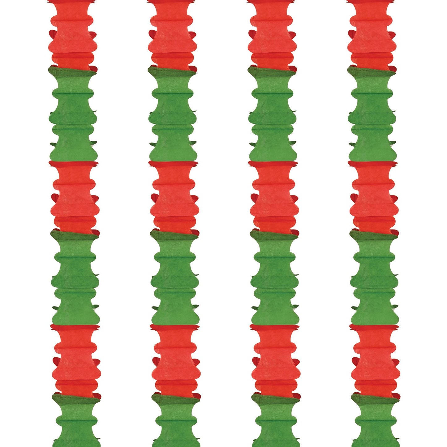 Beistle Ceiling Drops - Red and Green - Christmas/Winter | Party Supply