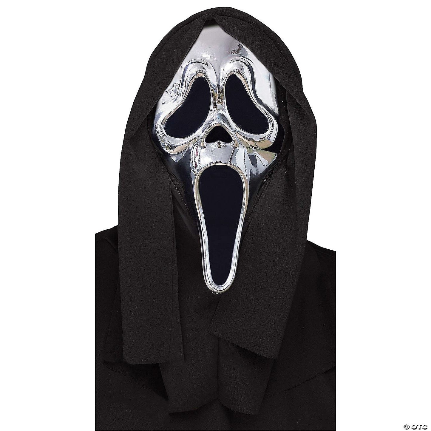 Adults Chrome Scream Ghostface Mask | Halloween Decoration