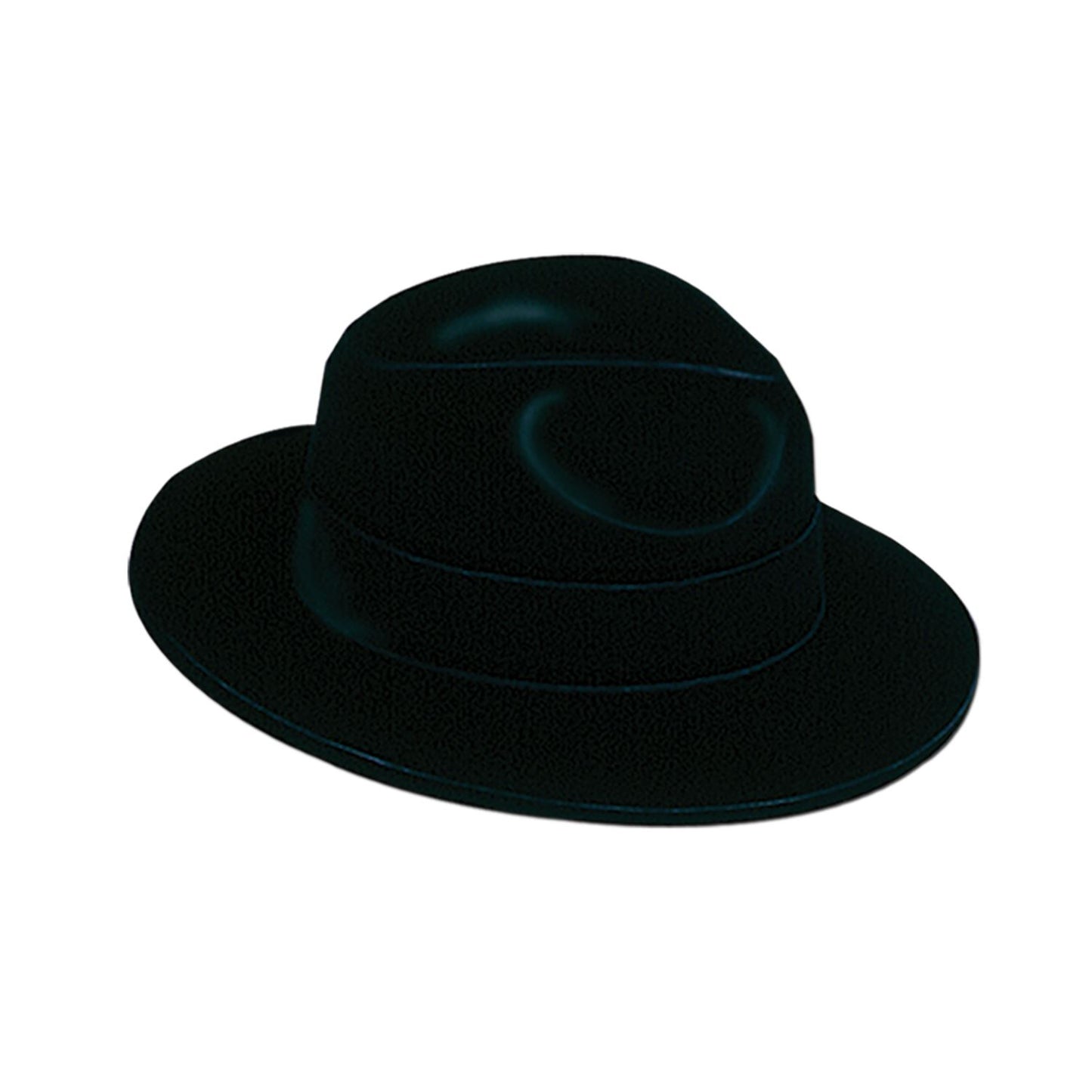 Beistle Black Velour Fedora - 20's | Party Supply | Decoration