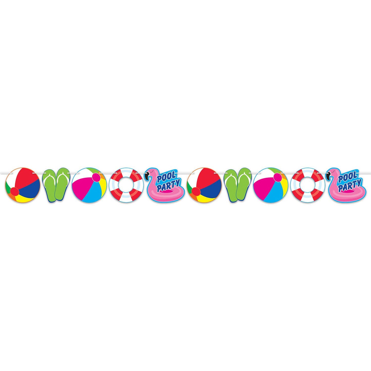 Beistle Pool Party Streamer - Spring/Summer | Party Supply | Decoration