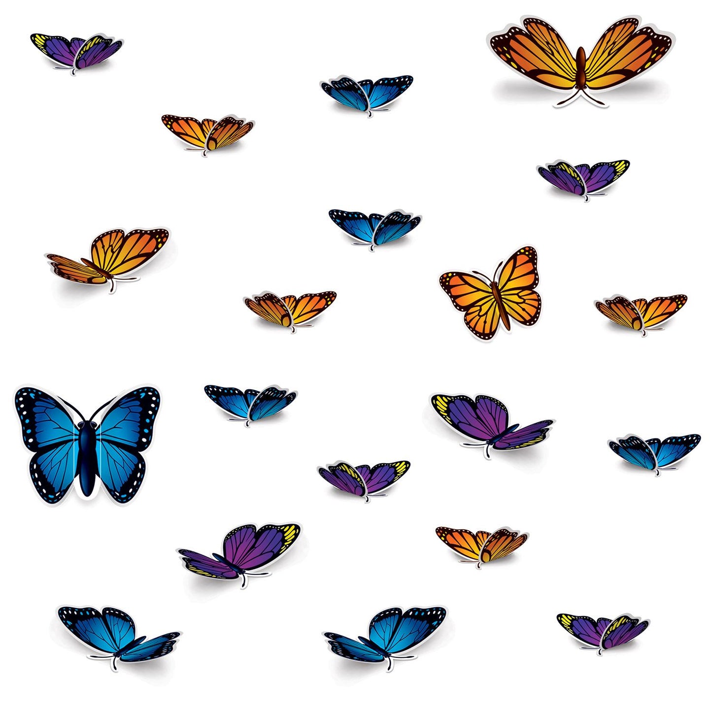 Beistle Butterfly Cutouts - Spring/Summer | Party Supply | Decoration