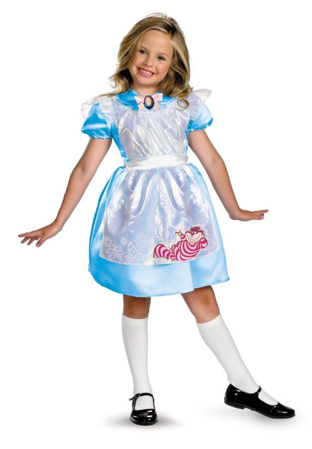 Toddler Girls Classic Alice in Wonderland Alice Costume