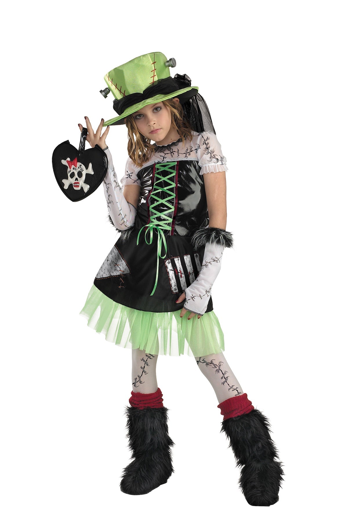 Monster Bride Child Girls Costume