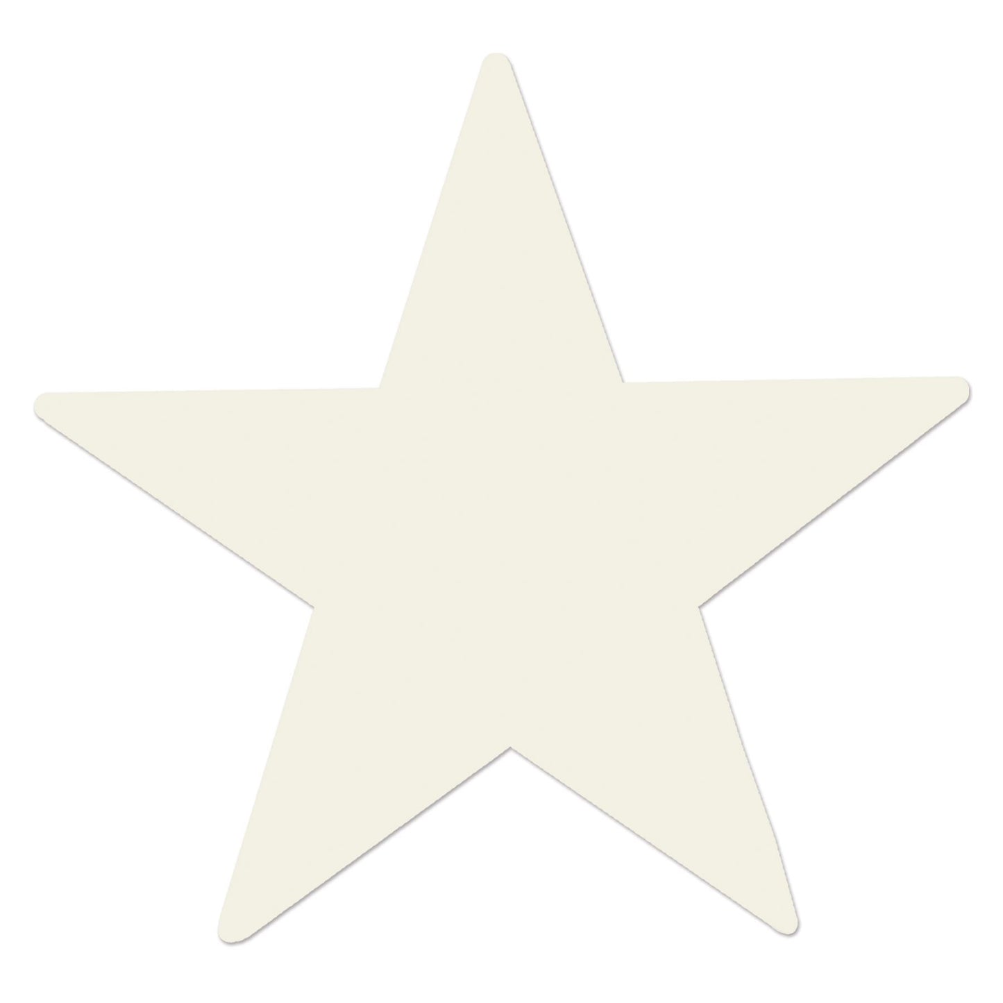 Beistle White Foil Star - General Occasion | Party Supply | Decoration