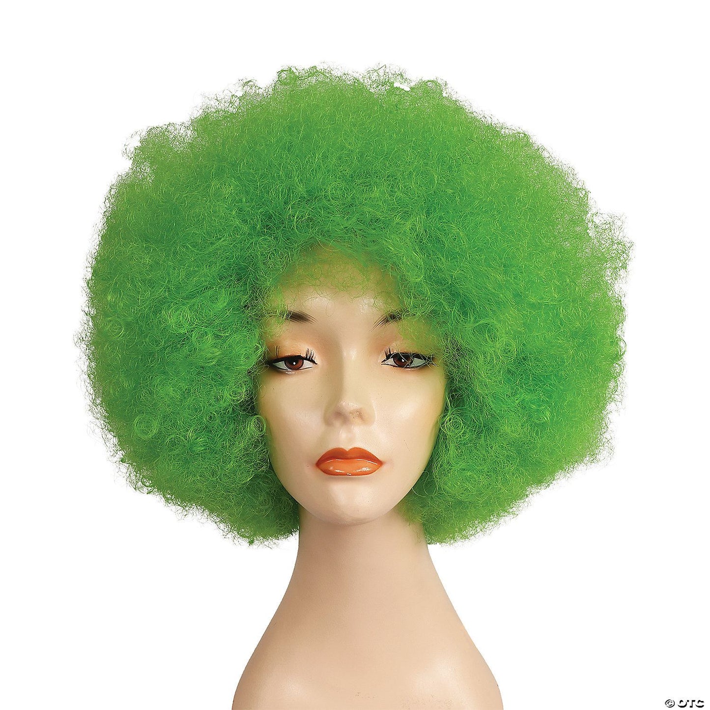 Womens Discount Jumbo Afro Wig | Green