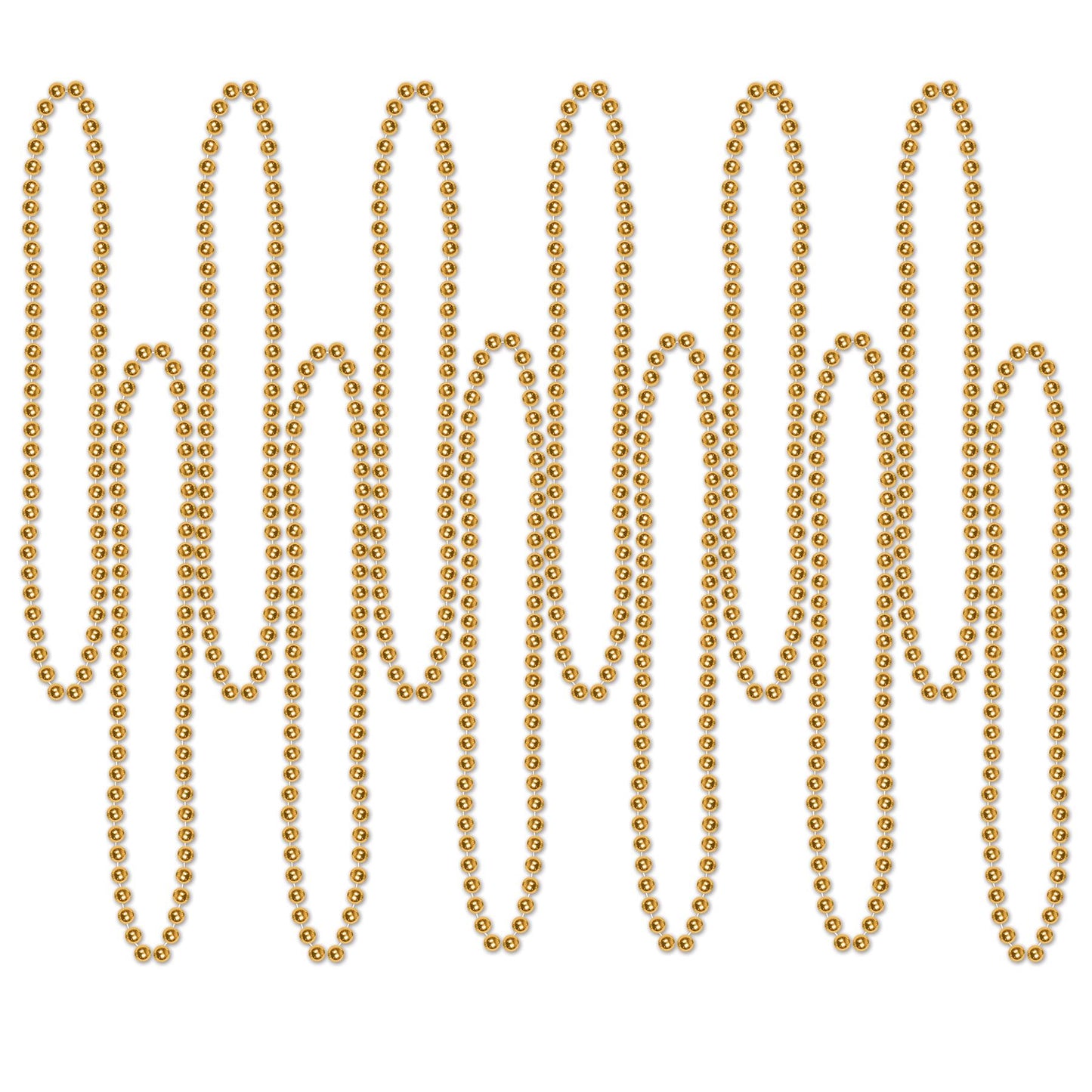 Beistle Gold Party Beads - General Occasion | Party Supply | Decoration