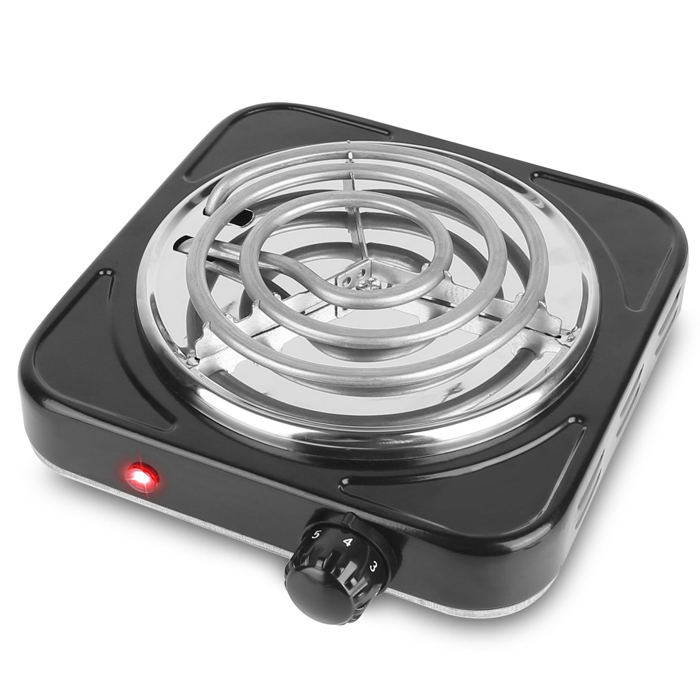 1000W Electric Single Burner Portable Coil Heating Hot Plate Stove Countert 7455
