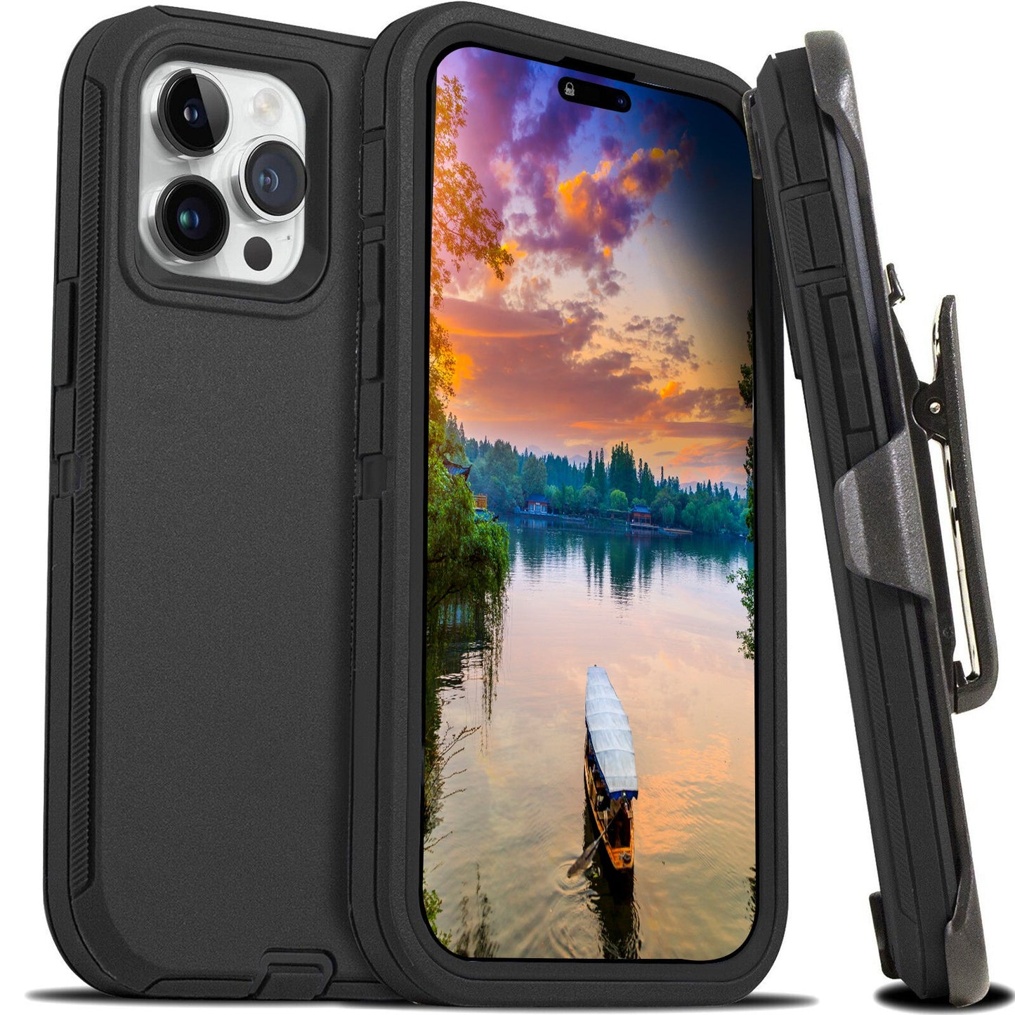 Shockproof Phone Case Anti-Shock All-Round Protection Phone Case Cover with 7523