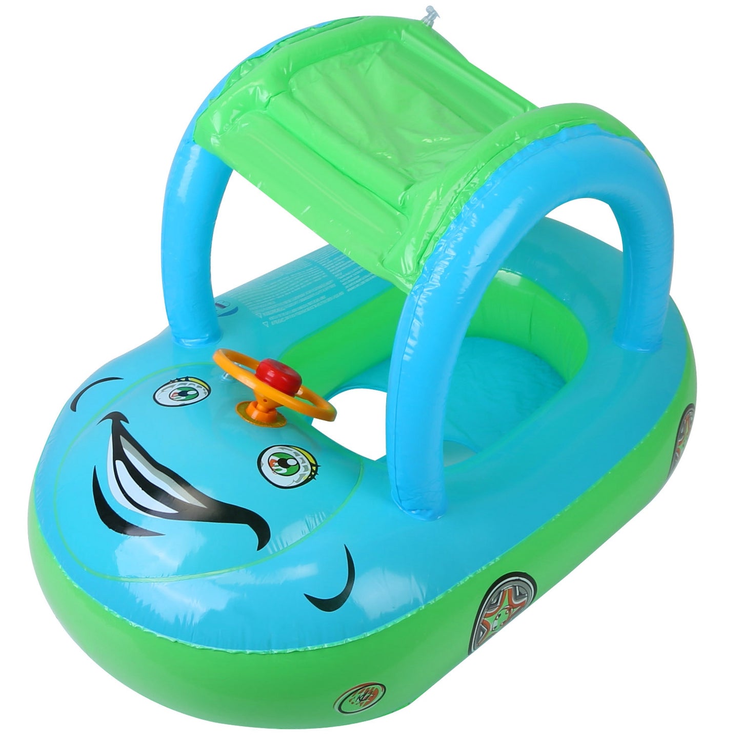 Baby Inflatable Pool Float Car Shaped Toddler Swimming Float Boat Pool Toy 7786