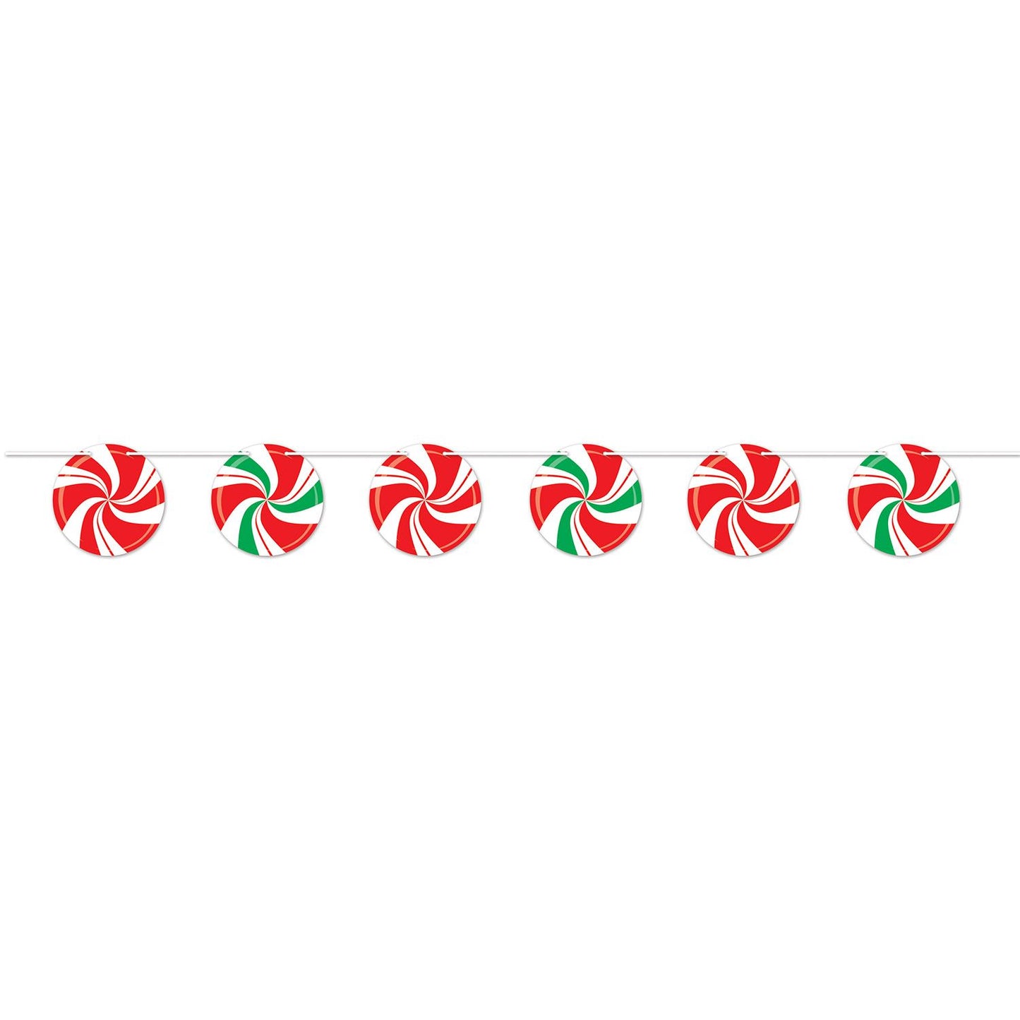Beistle Peppermint Streamer - Christmas/Winter | Party Supply | Decoration