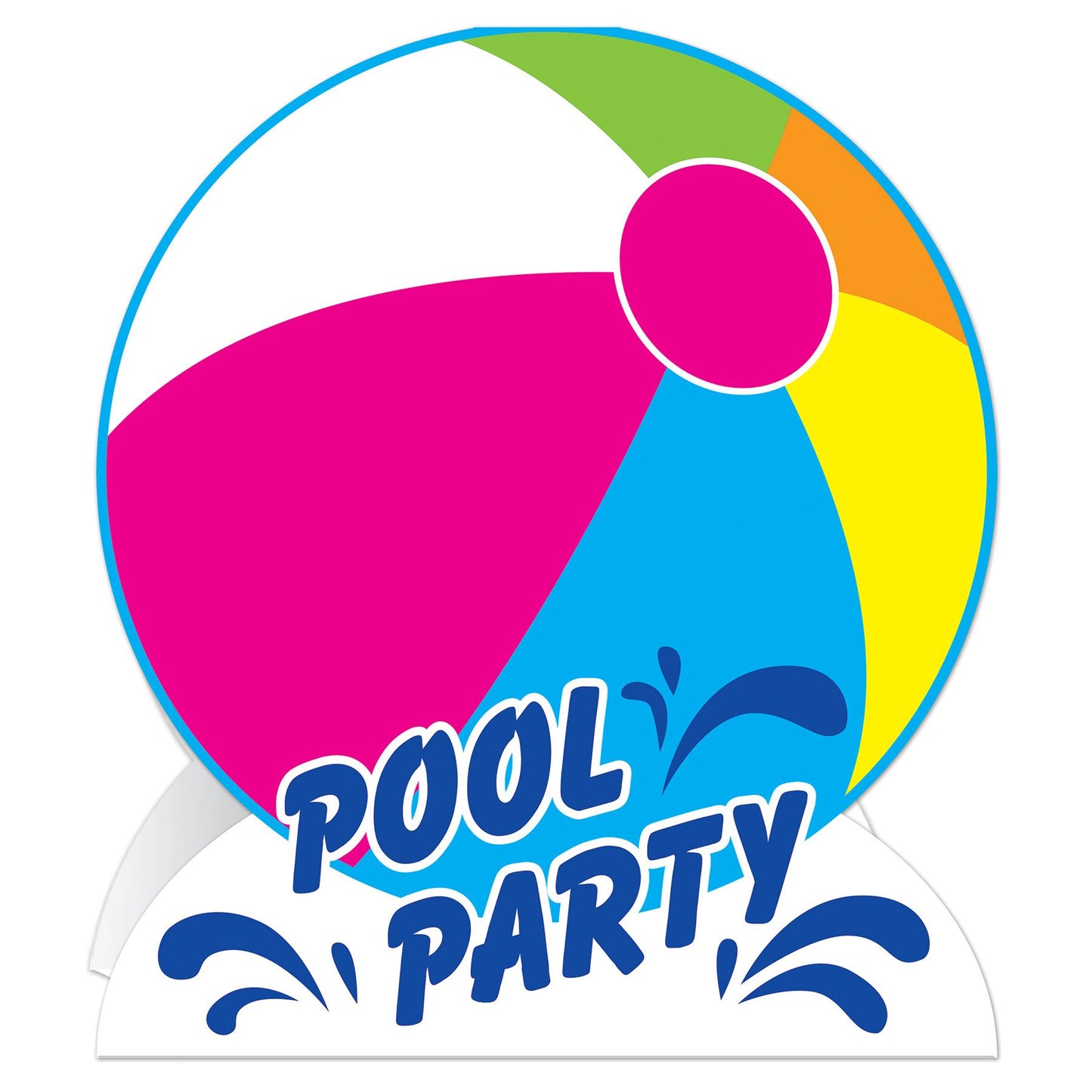 Beistle 3-D Pool Party Centerpiece - Spring/Summer | Party Supply | Decoration