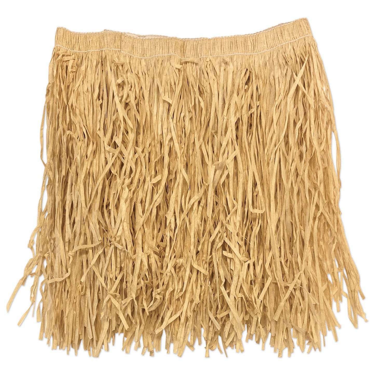 Beistle Natural Adult Mini Paper Raffia Hula Skirt - Luau | Party Supply