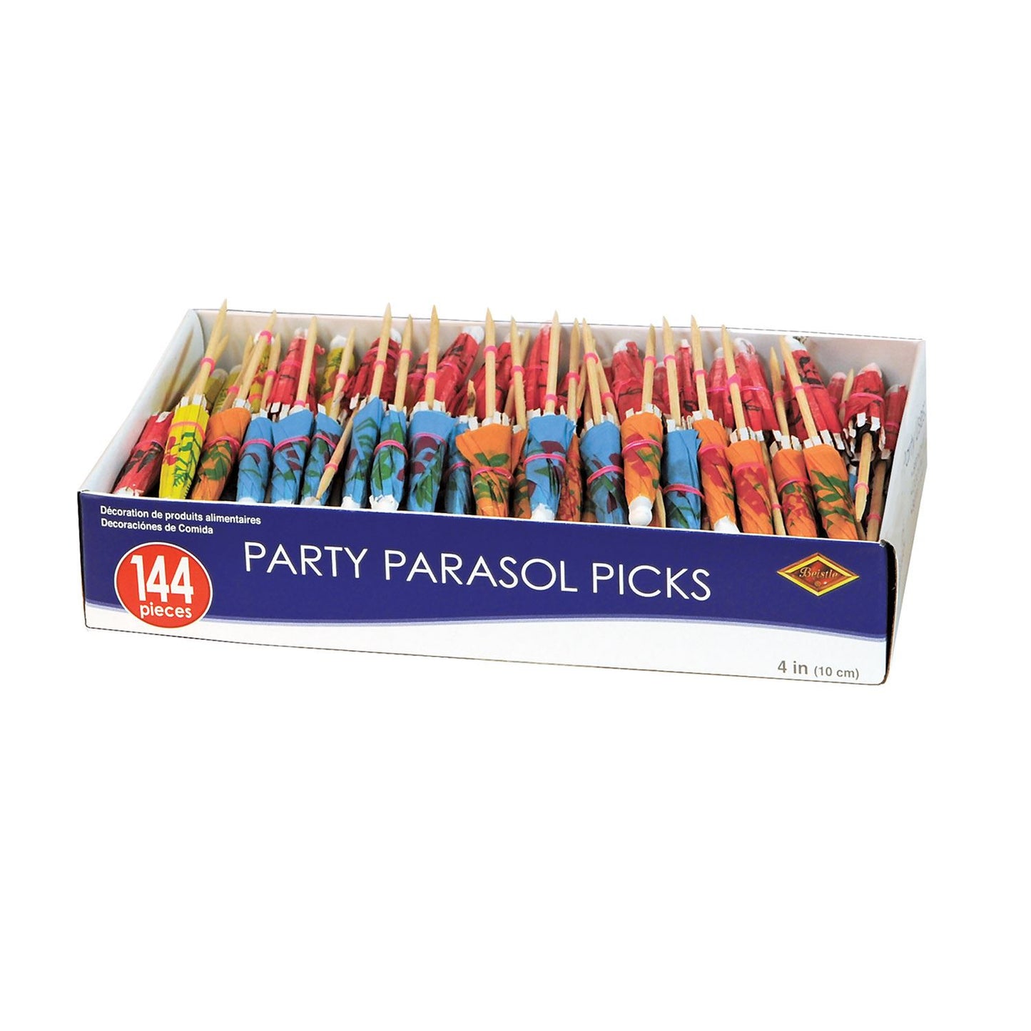 Beistle Party Parasol Picks - Luau | Party Supply | Decoration