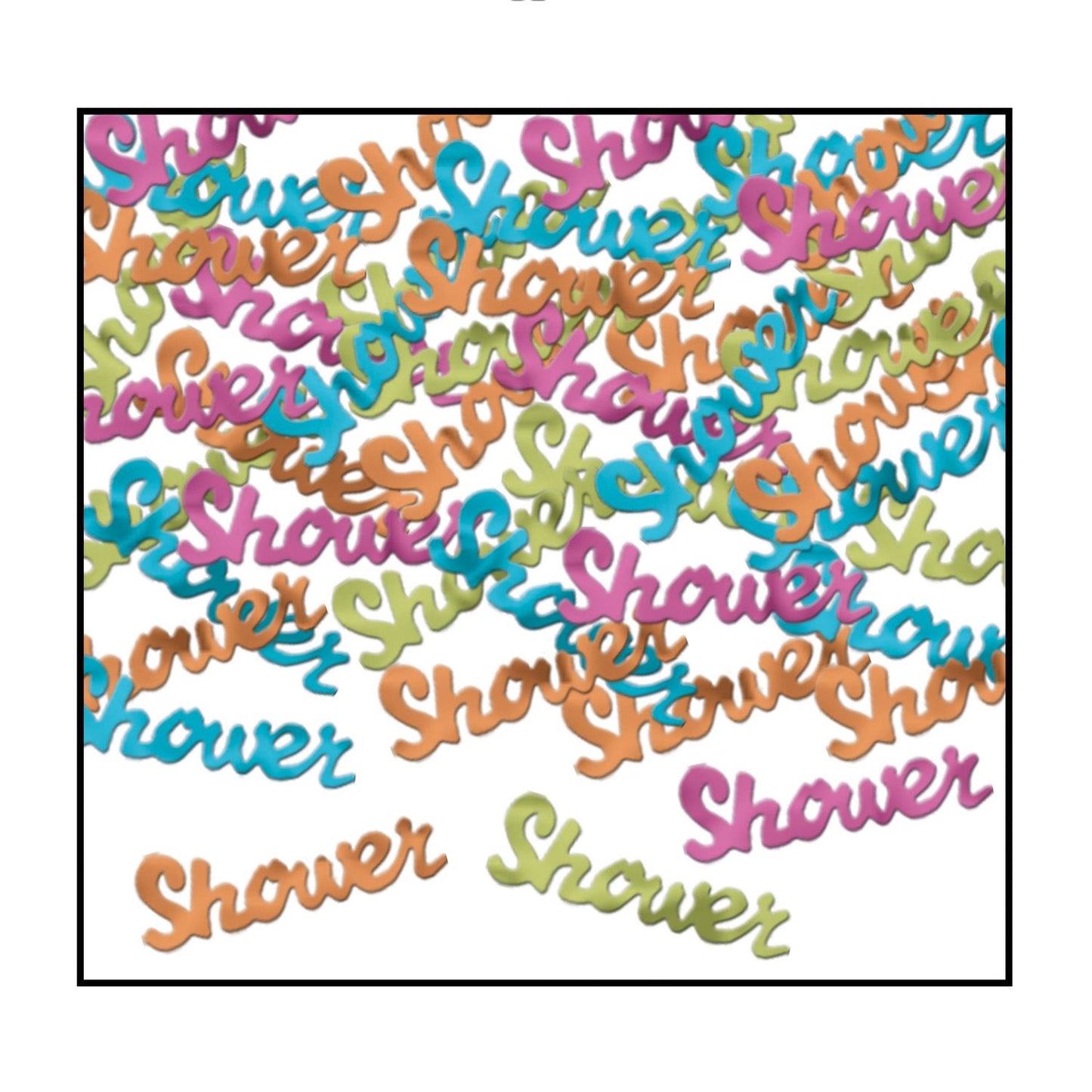 Beistle Shower Fanci-Fetti - Baby Shower | Party Supply | Decoration