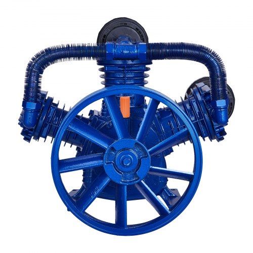 Air Compressor Pump Head 10HP 17.5CFM @ 90PSI 3-Cylinder Piston Pump Head
