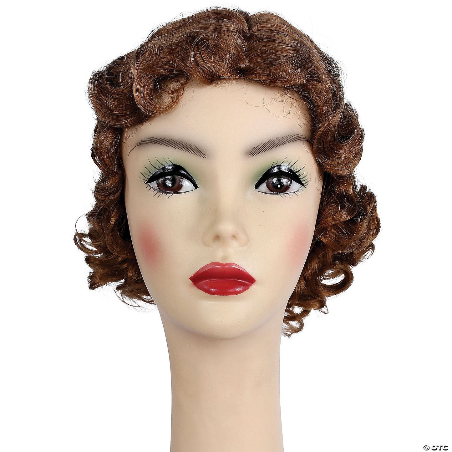 Womens Fingerwave Fluff Wig | Strawberry Blonde