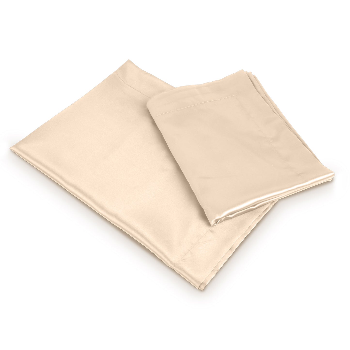 Luxury Silky Satin King Pillowcase Set Home & Garden Bedroom Accessories 2166