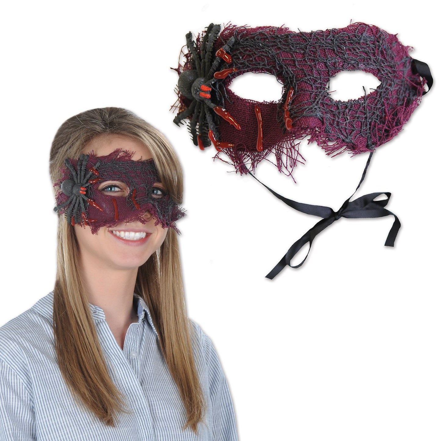 Beistle Spider Mask - Halloween | Party Supply | Decoration