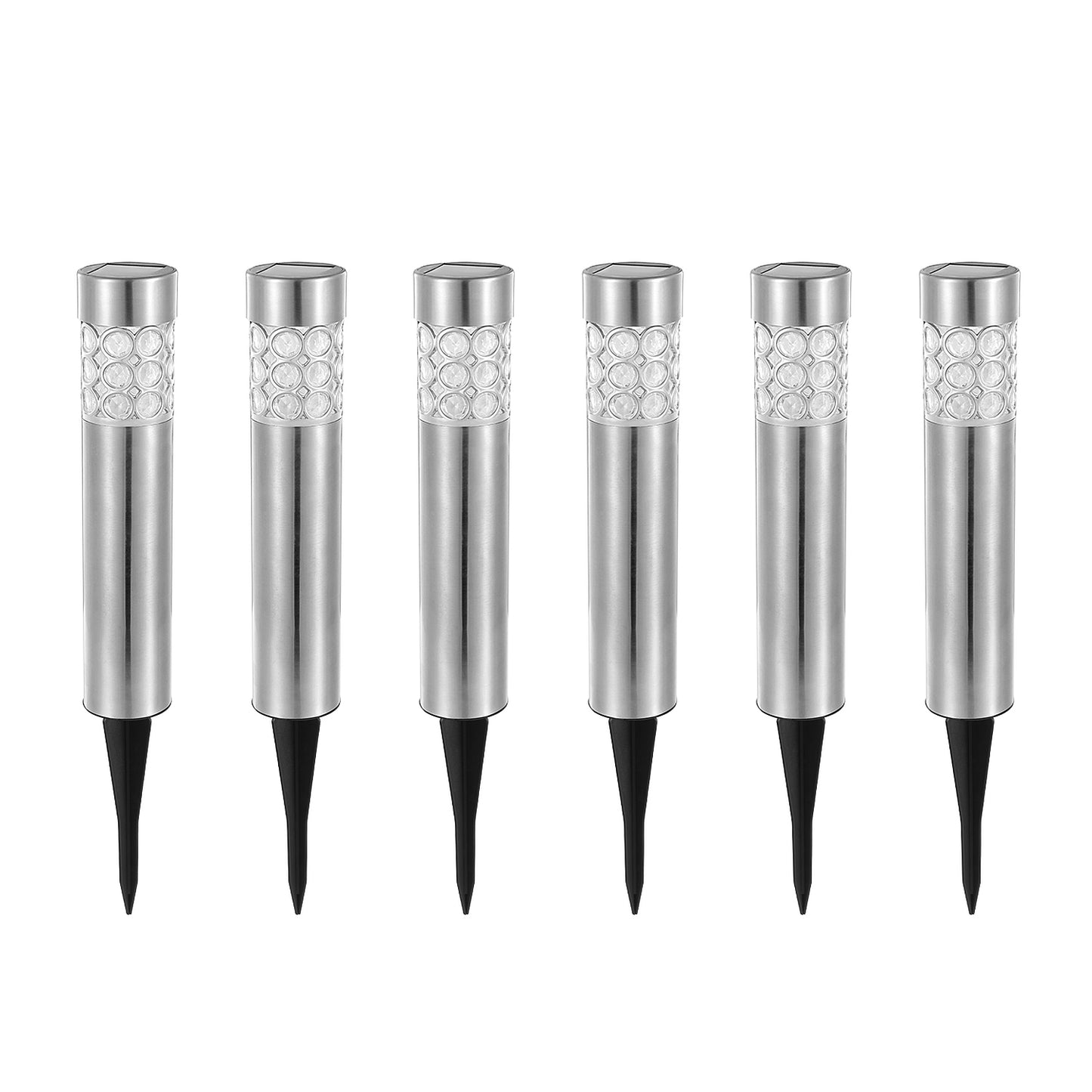 Solarek 6 Pack Outdoor Solar Light IP44 Waterproof RGB Garden Lamp Landscape