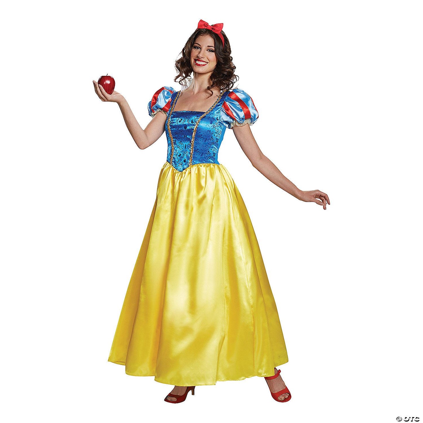 Womens Deluxe Snow White Costume - Plus