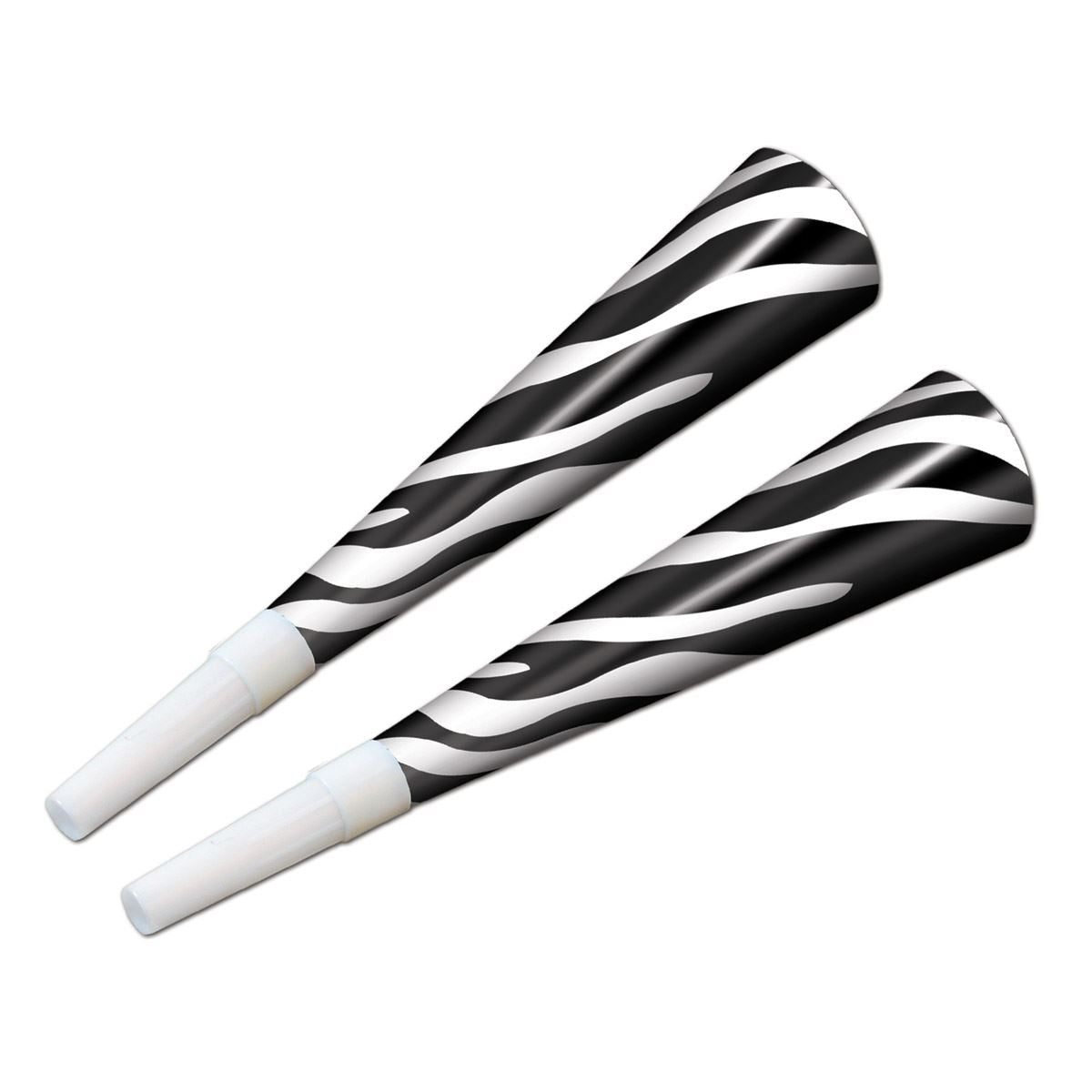 Beistle Zebra Print Horns - New Years | Party Supply | Decoration