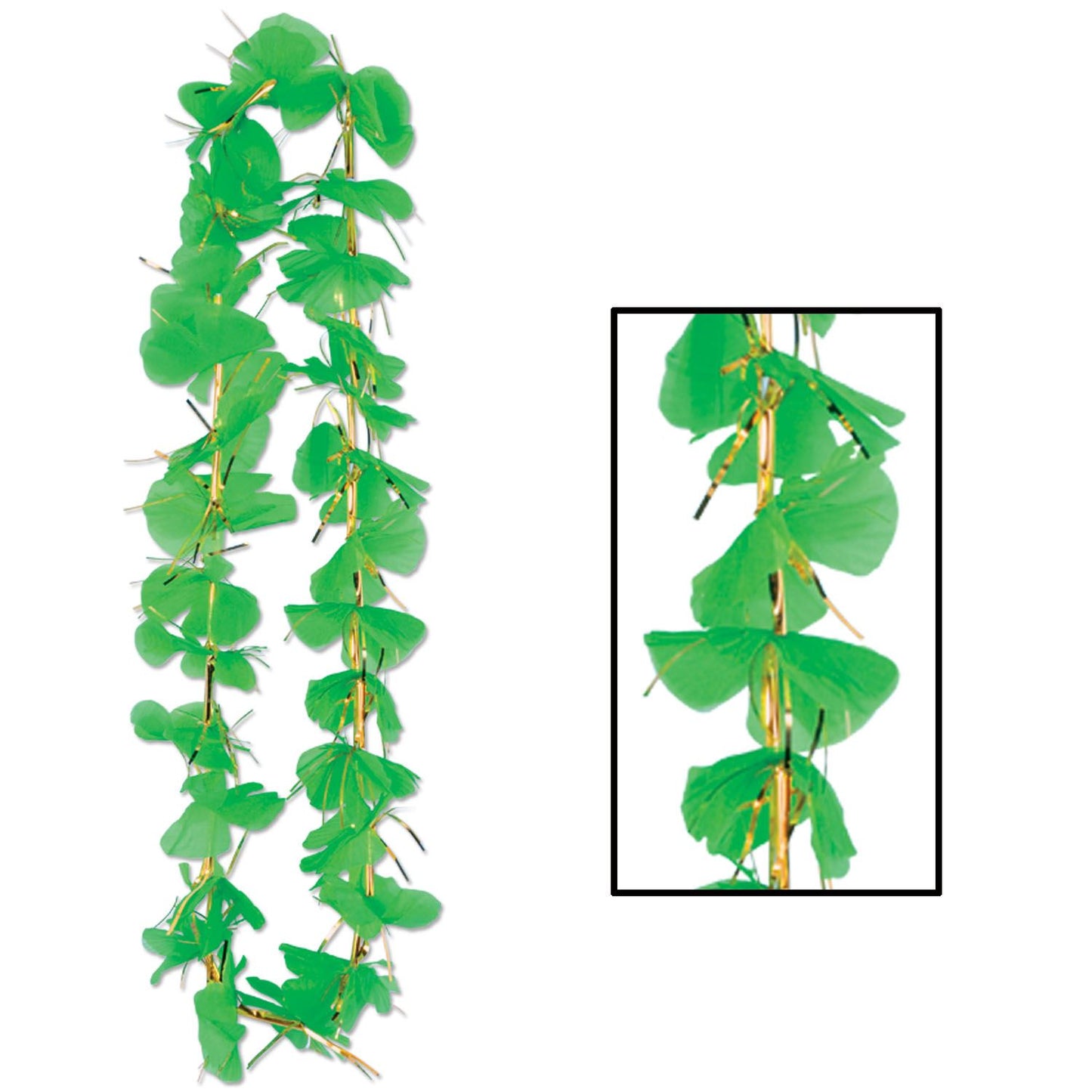 Beistle Shamrock Party Lei - St. Patricks | Party Supply | Decoration