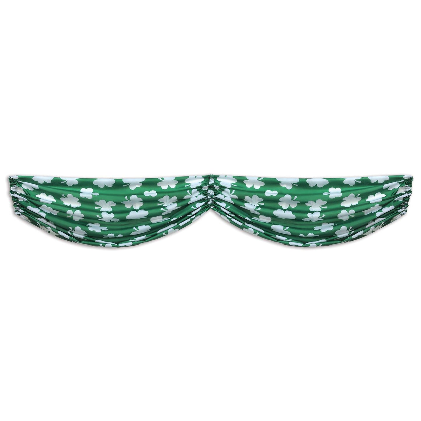 Beistle Shamrocks Fabric Bunting - St. Patricks | Party Supply | Decoration