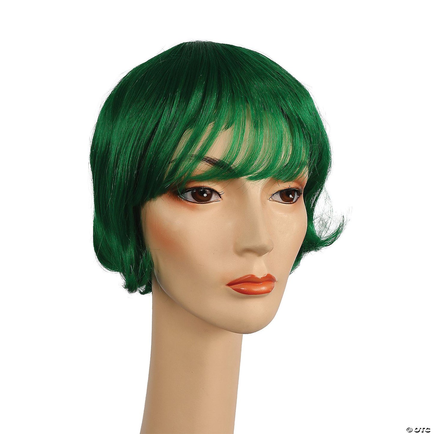 Womens Bargain Lulu Wig | Green-Dark