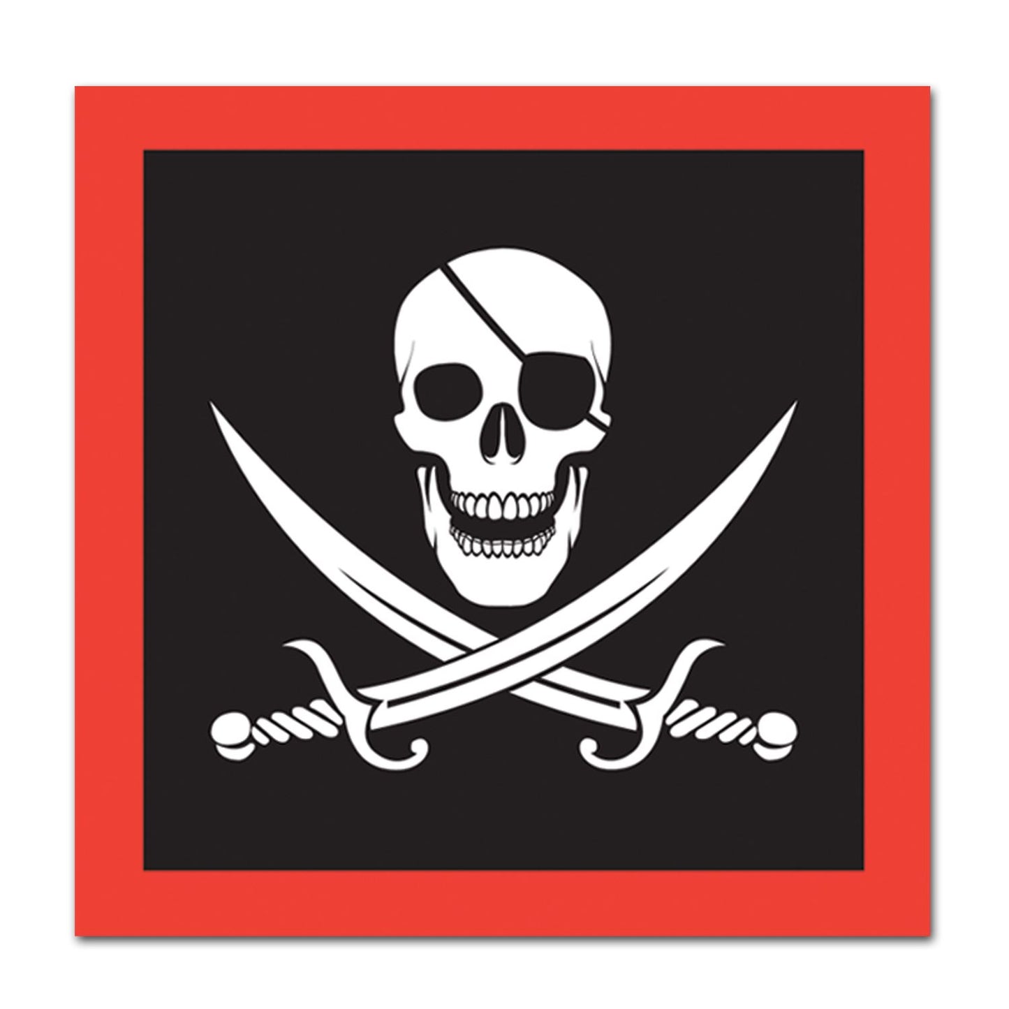 Beistle Pirate Luncheon Napkins | Party Supply | Decoration