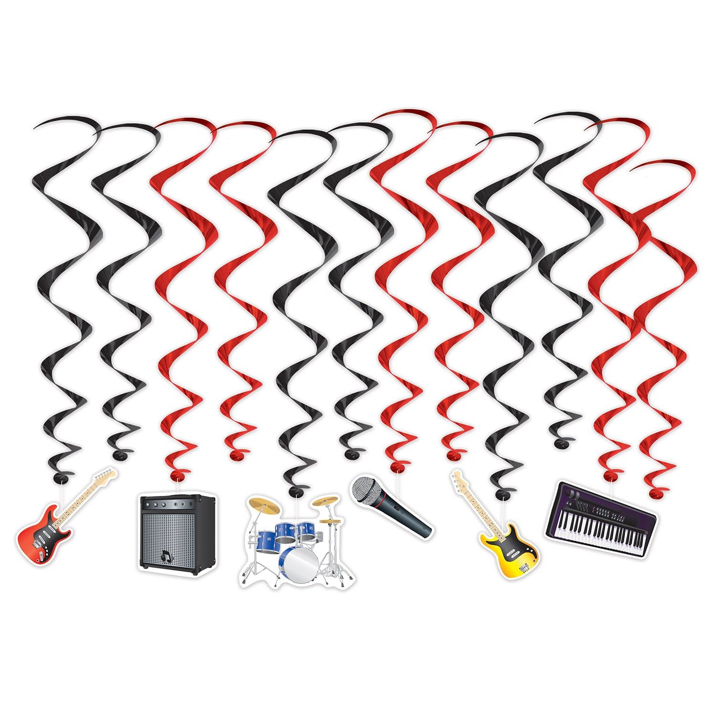 Beistle Band Whirls - Music | Party Supply | Decoration
