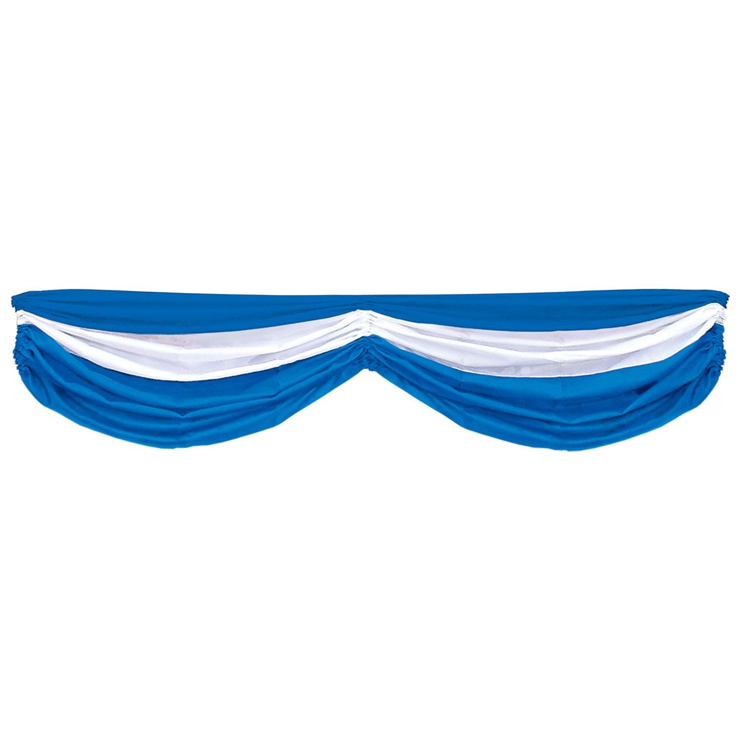 Beistle Blue & White Fabric Bunting - Oktoberfest | Party Supply | Decoration