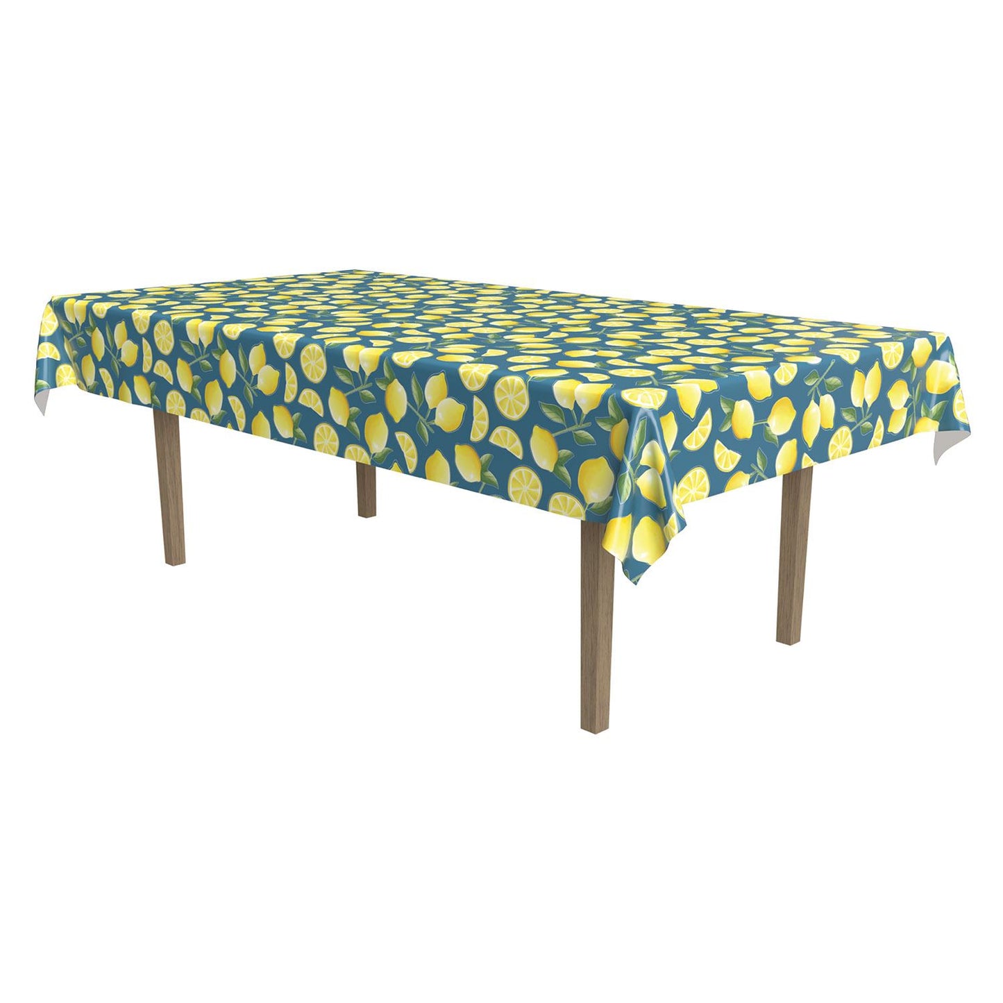 Beistle Lemon Tablecover - Spring/Summer | Party Supply | Decoration