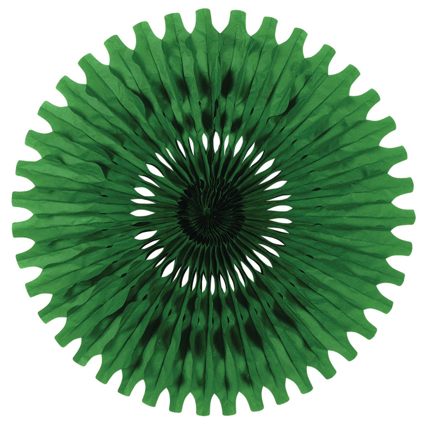 Beistle Green Art-Tissue Fan - General Occasion | Party Supply | Decoration
