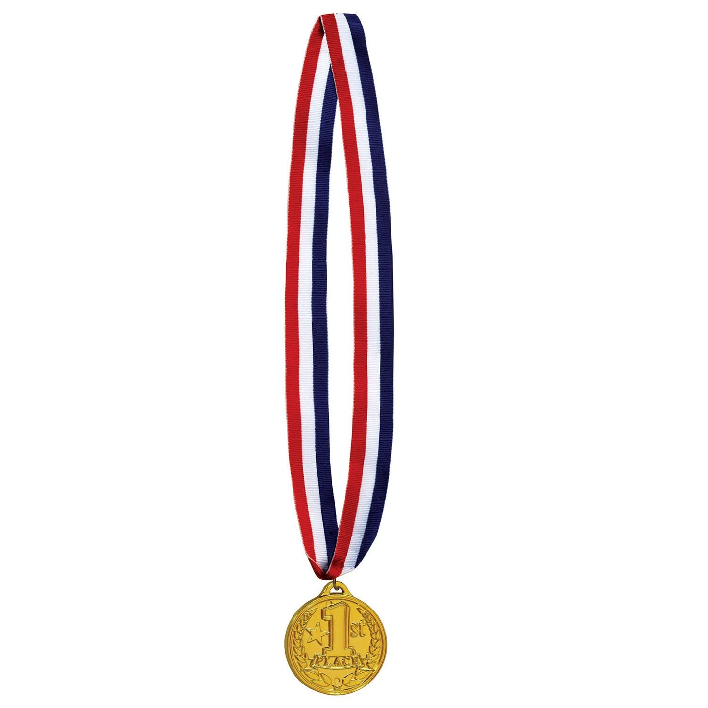 Beistle 1st Place Medal w/Ribbon - Sports | Party Supply | Decoration | Favor