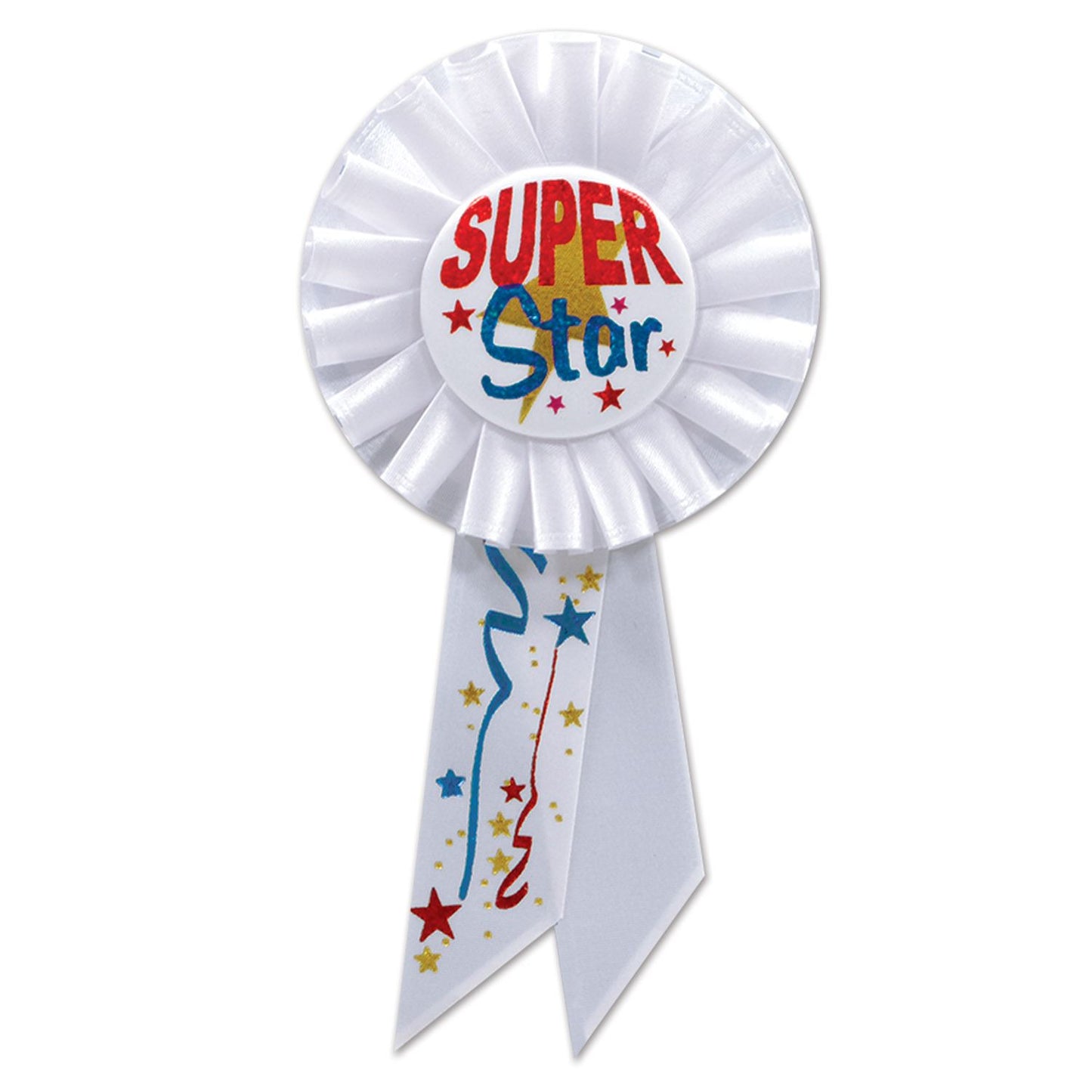 Beistle Super Star Rosette Ribbon - Sports | Party Supply | Decoration | Favor