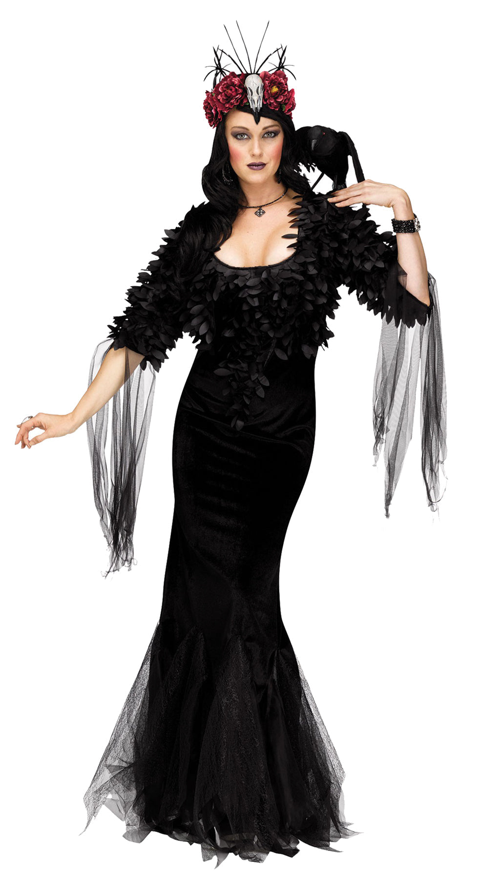 Womens Adult Raven Mistress Costume