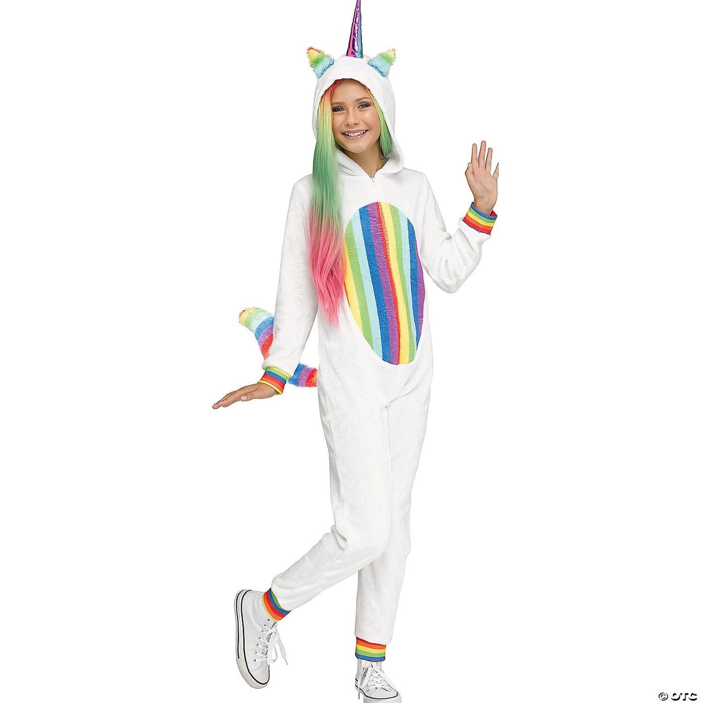 Kids Rainbow Unicorn Costume
